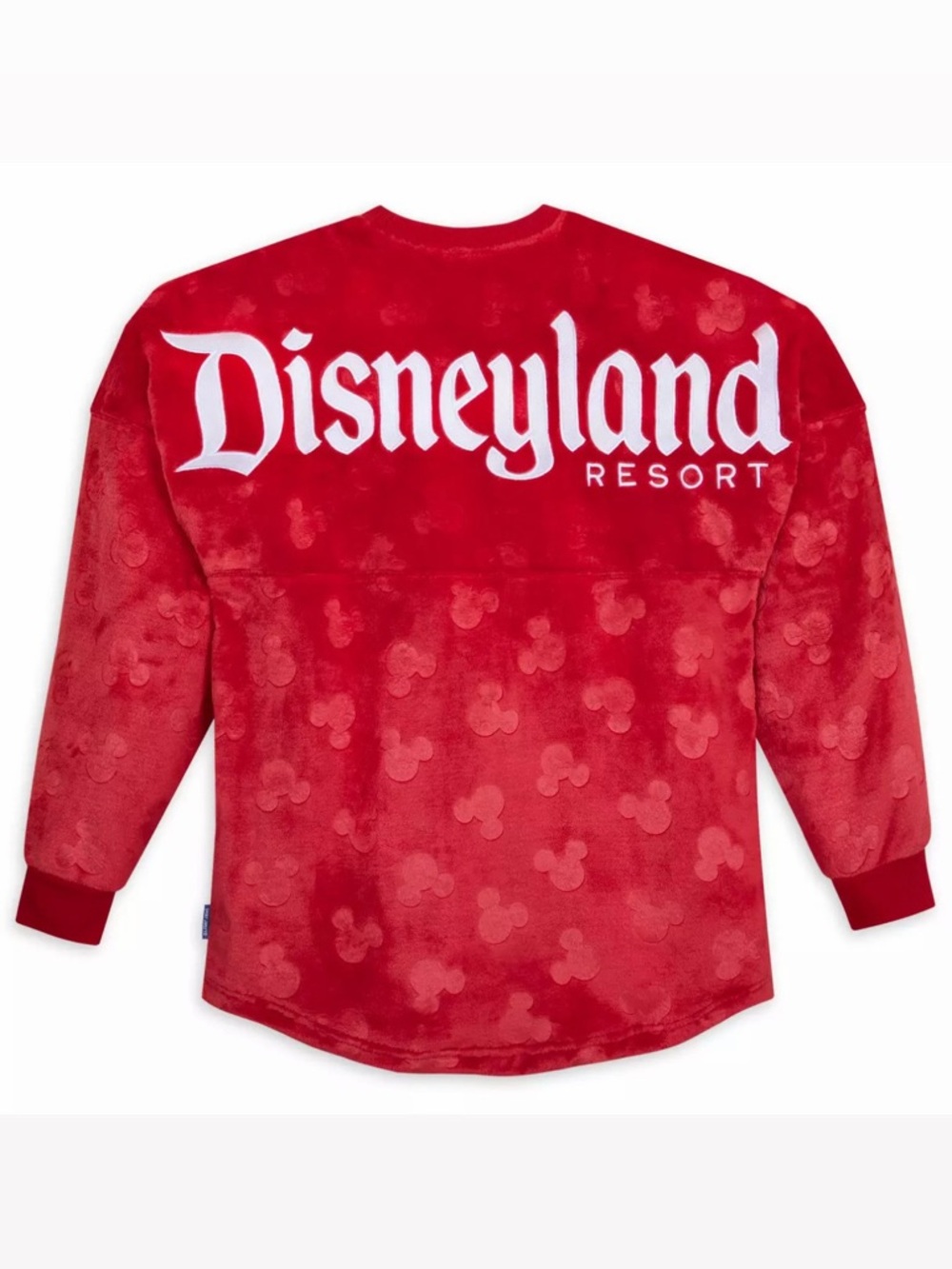 Disney Disneyland Resort Plush Mickey Icons Spirit Jersey